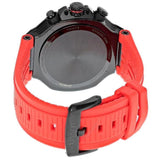 Buy Shop Tissot T Race Chronograph Black Dial Red Rubber Strap Watch for Men - T141.417.37.061.01 USA Online