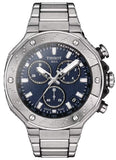 Buy Shop Tissot T Race Chronograph Blue Dial Silver Steel Strap Watch For Men - T141.417.11.041.00 USA Online