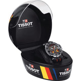 Buy Shop Tissot T Race Chronograph Stefan Bradl Special Edition Black Dial Black Rubber Strap Watch for Men - T092.417.27.057.02 USA Online