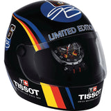 Buy Shop Tissot T Race Chronograph Stefan Bradl Special Edition Black Dial Black Rubber Strap Watch for Men - T092.417.27.057.02 USA Online