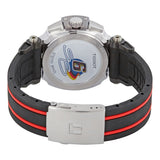 Buy Shop Tissot T Race Chronograph Stefan Bradl Special Edition Black Dial Black Rubber Strap Watch for Men - T092.417.27.057.02 USA Online