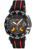 Buy Shop Tissot T Race Chronograph Stefan Bradl Special Edition Black Dial Black Rubber Strap Watch for Men - T092.417.27.057.02 USA Online
