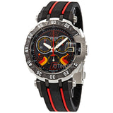 Buy Shop Tissot T Race Chronograph Stefan Bradl Special Edition Black Dial Black Rubber Strap Watch for Men - T092.417.27.057.02 USA Online