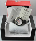 Buy Shop Tissot T Race Chronograph White Dial Black Rubber Strap Watch for Men - T048.417.27.037.00 USA Online