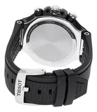 Buy Shop Tissot T Race Chronograph White Dial Black Rubber Strap Watch For Men - T141.417.17.011.00 USA Online