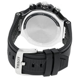Buy Shop Tissot T Race Chronograph White Dial Black Rubber Strap Watch For Men - T141.417.17.011.00 USA Online