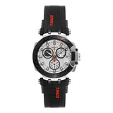 Buy Shop Tissot T Race Chronograph White Dial Black Silicone Strap Watch For Men - T115.417.27.011.00 USA Online