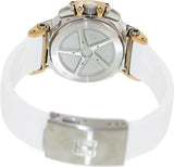 Buy Shop Tissot T Race Chronograph White Dial White Rubber Strap Watch for Women - T048.217.27.017.00 USA Online