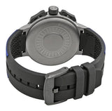 Buy Shop Tissot T Race Cycling Chronograph Black Dial Two Tone Rubber Strap Watch For Men - T111.417.37.441.04 USA Online