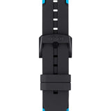 Buy Shop Tissot T Race Cycling Chronograph Black Dial Two Tone Rubber Strap Watch For Men - T111.417.37.441.05 USA Online