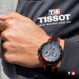 Buy Shop Tissot T Race Cycling Vuelta Black Dial Two Tone Rubber Strap Watch For Men - T111.417.37.441.01 USA Online