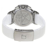 Buy Shop Tissot T Race Lady Chronograph White Dial White Rubber Strap Watch for Women - T048.217.17.017.00 USA Online