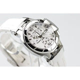Buy Shop Tissot T Race Lady Chronograph White Dial White Rubber Strap Watch for Women - T048.217.17.017.00 USA Online