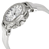 Buy Shop Tissot T Race Lady Chronograph White Dial White Rubber Strap Watch for Women - T048.217.17.017.00 USA Online