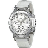 Buy Shop Tissot T Race Lady Chronograph White Dial White Rubber Strap Watch for Women - T048.217.17.017.00 USA Online