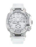 Buy Shop Tissot T Race Lady Chronograph White Dial White Rubber Strap Watch for Women - T048.217.17.017.00 USA Online