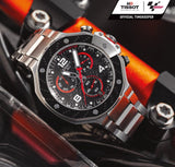 Buy Shop Tissot T Race Moto GP Limited Edition Chronograph Black Dial Silver Steel Strap Watch for Men - T141.417.11.057.00 USA Online