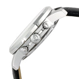 Buy Shop Tissot T Race PRC 200 Chronograph Quartz Black Dial Black Leather Strap Watch for Men - T17.1.526.52 USA Online