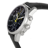 Buy Shop Tissot T Race PRC 200 Chronograph Quartz Black Dial Black Leather Strap Watch for Men - T17.1.526.52 USA Online