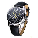 Buy Shop Tissot T Race PRC 200 Chronograph Quartz Black Dial Black Leather Strap Watch for Men - T17.1.526.52 USA Online