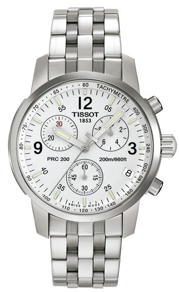 Buy Shop Tissot T Race PRC 200 Chronograph Steel Mens Watch T17.1.586.32 USA Online