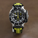 Buy Shop Tissot T Race Thomas Luthi Chronograph Grey Dial Black Rubber Strap Watch For Men - T092.417.27.067.00 USA Online