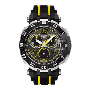 Buy Shop Tissot T Race Thomas Luthi Chronograph Grey Dial Black Rubber Strap Watch For Men - T092.417.27.067.00 USA Online