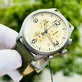 Buy Shop Tissot T Sport Chrono XL Beige Dial Green Nylon Strap Watch for Men - T116.617.37.267.00 USA Online