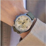 Buy Shop Tissot T Sport Chrono XL Beige Dial Green Nylon Strap Watch for Men - T116.617.37.267.00 USA Online