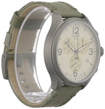 Buy Shop Tissot T Sport Chrono XL Beige Dial Green Nylon Strap Watch for Men - T116.617.37.267.00 USA Online