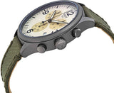 Buy Shop Tissot T Sport Chrono XL Beige Dial Green Nylon Strap Watch for Men - T116.617.37.267.00 USA Online