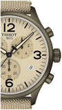 Buy Shop Tissot T Sport Chrono XL Beige Dial Green Nylon Strap Watch for Men - T116.617.37.267.00 USA Online