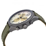 Buy Shop Tissot T Sport Chrono XL Beige Dial Khakhi Green Nylon Strap Watch for Men - T116.617.33.267.00 USA Online