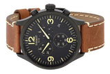 Buy Shop Tissot T Sport Chrono XL Black Dial Brown Leather Strap Watch For Men - T116.617.36.057.00 USA Online