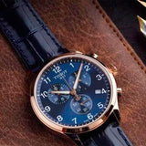 Buy Shop Tissot T-Sport Chrono XL Blue Dial Blue Leather Strap Watch for Men - T116.617.36.042.00 USA Online