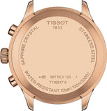 Buy Shop Tissot T-Sport Chrono XL Blue Dial Blue Leather Strap Watch for Men - T116.617.36.042.00 USA Online