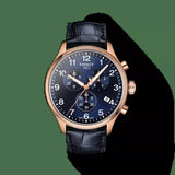 Buy Shop Tissot T-Sport Chrono XL Blue Dial Blue Leather Strap Watch for Men - T116.617.36.042.00 USA Online