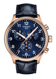 Buy Shop Tissot T-Sport Chrono XL Blue Dial Blue Leather Strap Watch for Men - T116.617.36.042.00 USA Online