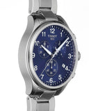 Buy Shop Tissot T Sport Chrono XL Classic Blue Dial Silver Steel Strap Watch For Men - T116.617.11.047.01 USA Online