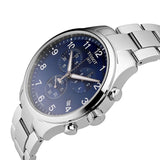 Buy Shop Tissot T Sport Chrono XL Classic Blue Dial Silver Steel Strap Watch For Men - T116.617.11.047.01 USA Online