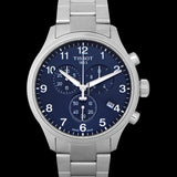 Buy Shop Tissot T Sport Chrono XL Classic Blue Dial Silver Steel Strap Watch For Men - T116.617.11.047.01 USA Online