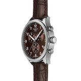Buy Shop Tissot T Sport Chrono XL Classic Brown Dial Brown Leather Strap Watch For Men - T116.617.16.297.00 USA Online