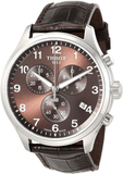 Buy Shop Tissot T Sport Chrono XL Classic Brown Dial Brown Leather Strap Watch For Men - T116.617.16.297.00 USA Online
