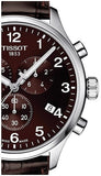 Buy Shop Tissot T Sport Chrono XL Classic Brown Dial Brown Leather Strap Watch For Men - T116.617.16.297.00 USA Online