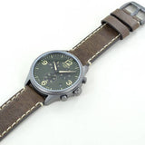 Buy Shop Tissot T Sport Chrono XL Green Dial Brown Leather Strap Watch For Men - T116.617.36.097.00 USA Online