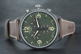 Buy Shop Tissot T Sport Chrono XL Green Dial Brown Leather Strap Watch For Men - T116.617.36.097.00 USA Online