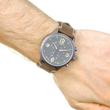 Buy Shop Tissot T Sport Chrono XL Green Dial Brown Leather Strap Watch For Men - T116.617.36.097.00 USA Online