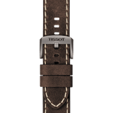 Buy Shop Tissot T Sport Chrono XL Green Dial Brown Leather Strap Watch For Men - T116.617.36.097.00 USA Online