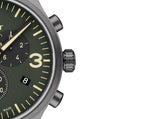 Buy Shop Tissot T Sport Chrono XL Green Dial Brown Leather Strap Watch For Men - T116.617.36.097.00 USA Online