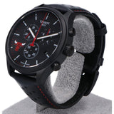 Buy Shop Tissot T Sport Chrono XL NBA Teams Special Chicago Bulls Edition Black Dial Black Leather Strap Watch for Men - T116.617.36.051.00 USA Online